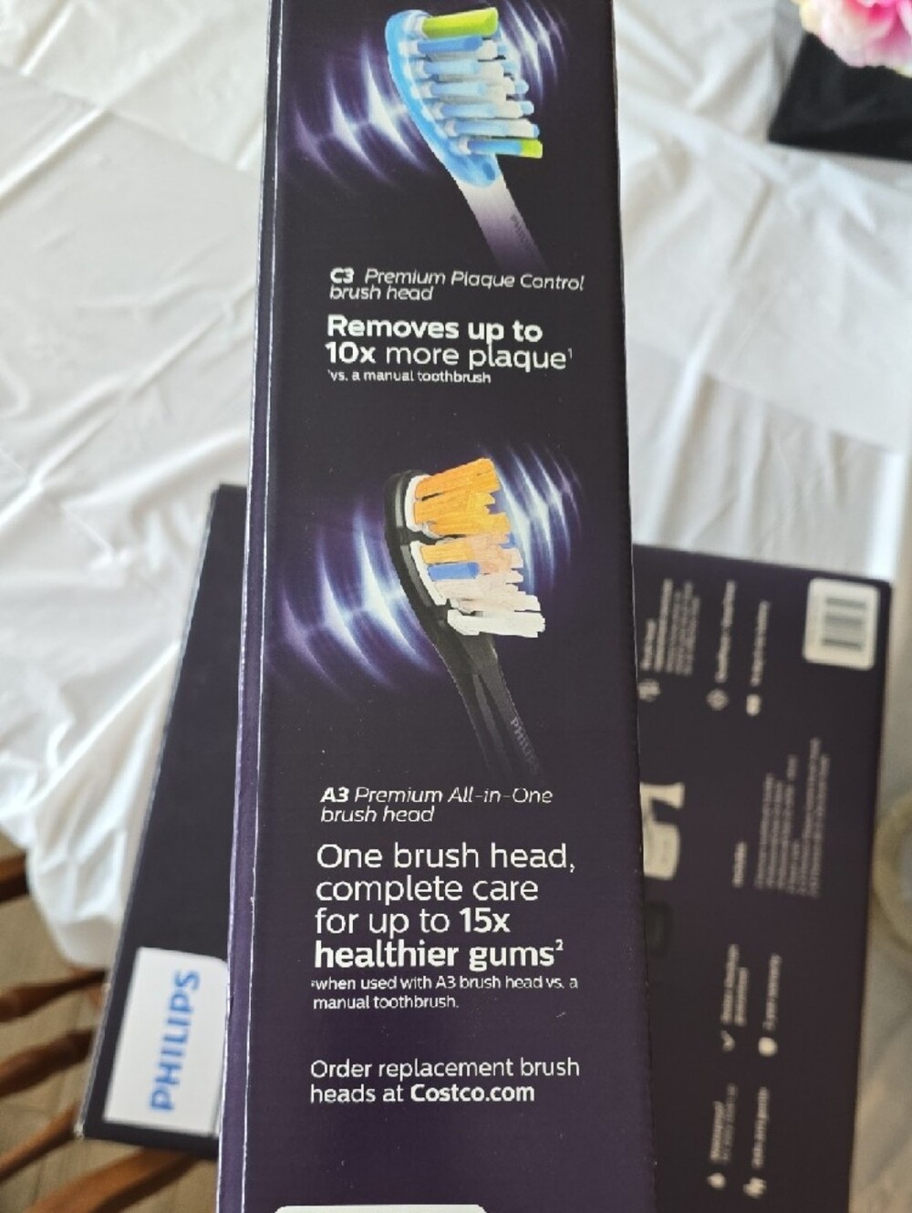 Philips Sonicare ProfessionalClean Electric Toothbrush -2pk Black And White - Picture 3 of 8